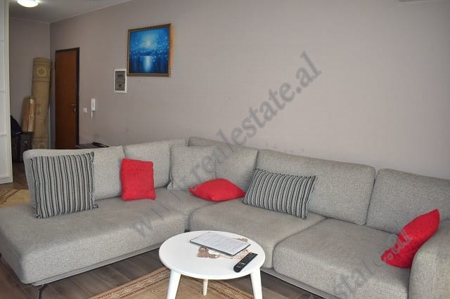 Two bedroom apartment for rent in Dafinave Street in Ish Fusha Aviacionit area in Tirana, Albania.
